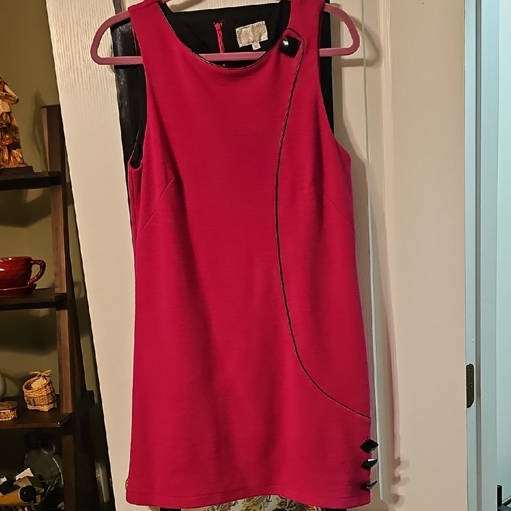 ALBERTO MAKALI MAGENTA PINK JUMPER DRESS Fits Like 8 or 10